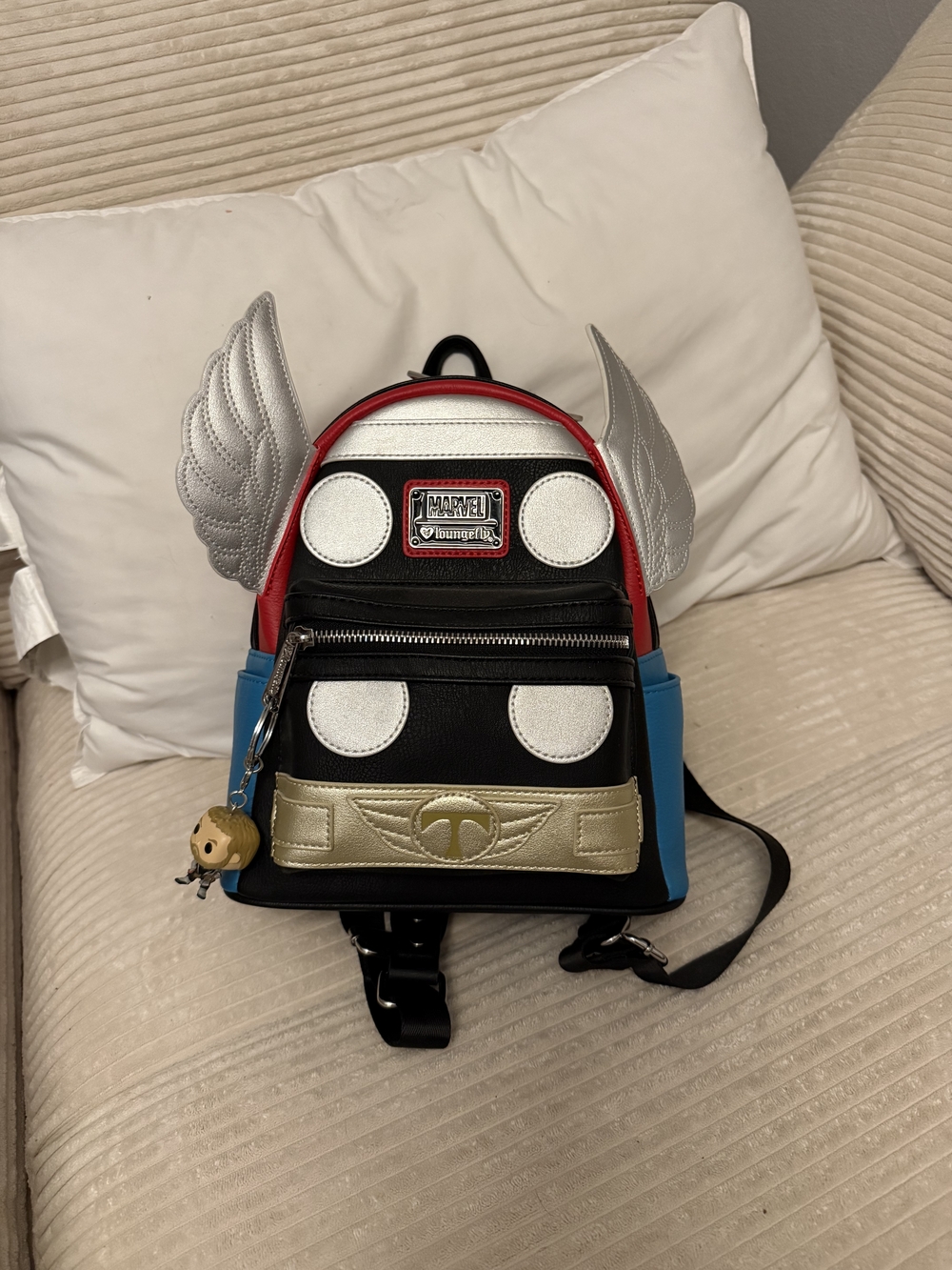 Marvel Loungefly Thor Mini Backpack - Multicolor